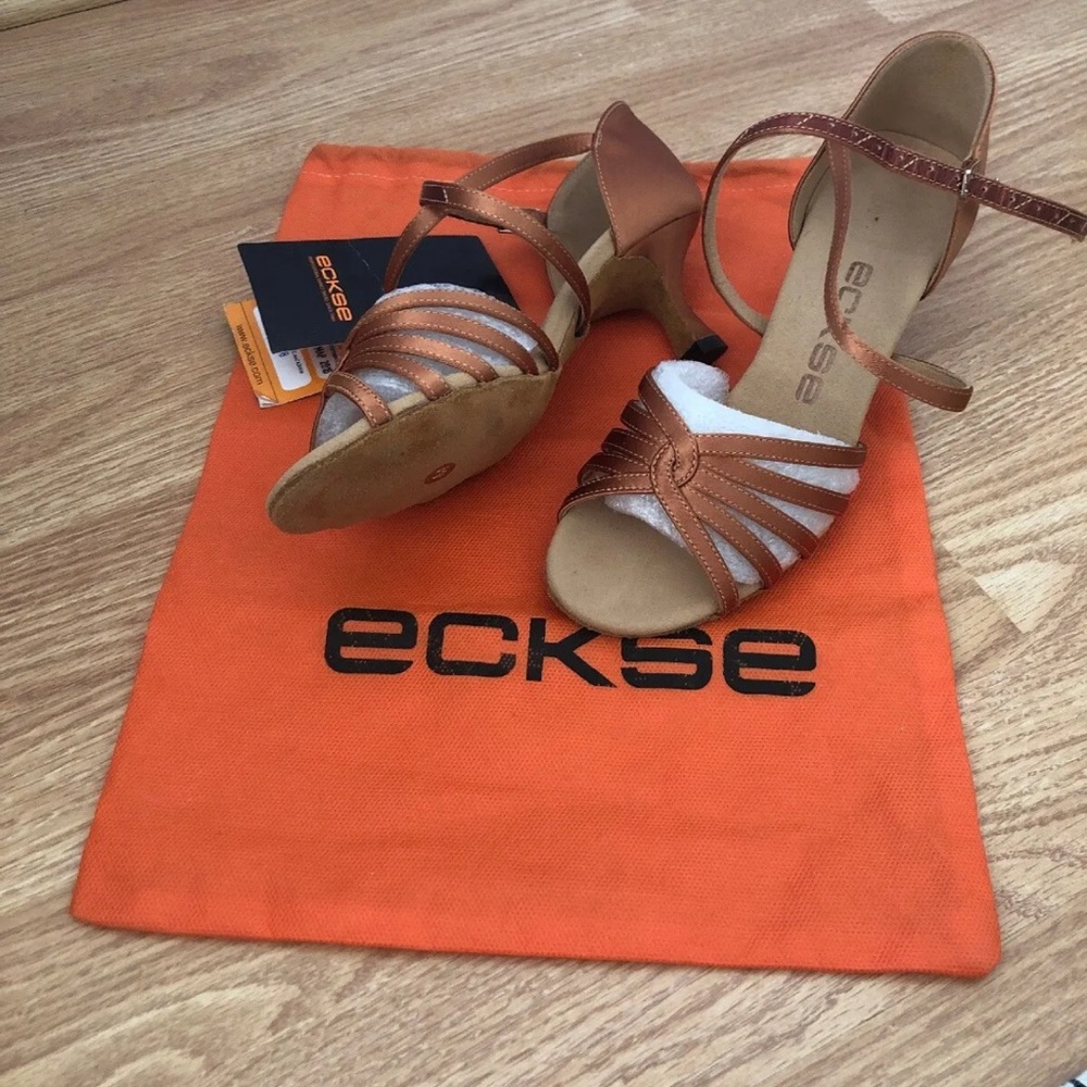 BALLROOM DANCE SHOES ‘ECKSE’ WITH A TAG AND ORIGINAL DUST BAG!